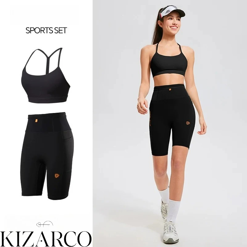 Crossfit High Gear - Fitness-Anzug für Damen: Sport-BH mit überkreuzten