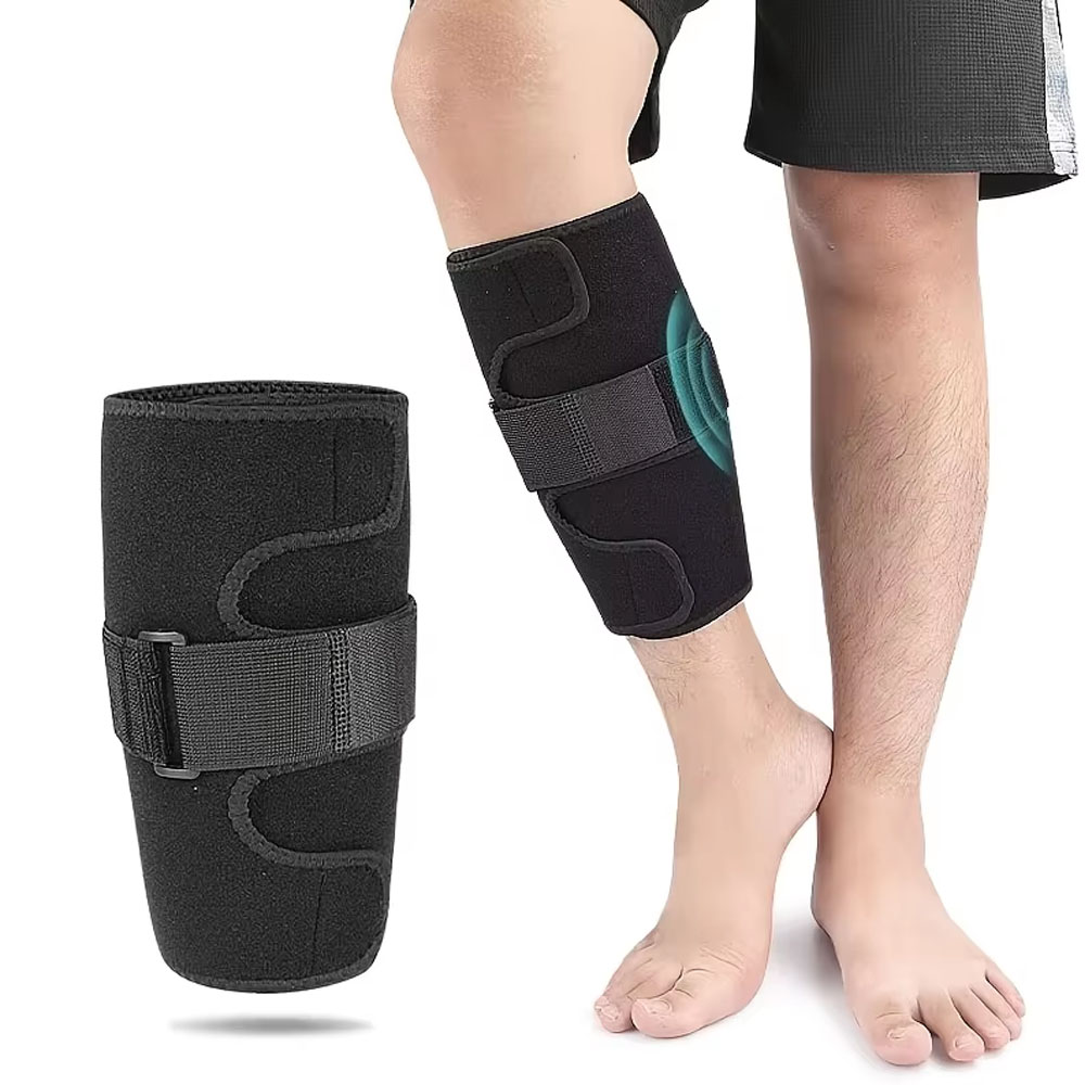 Shin Guard Crossfit - 1 Stück Sport-Schienbeinschoner Crossfit Verstellbare Wadenkompressionsbandage