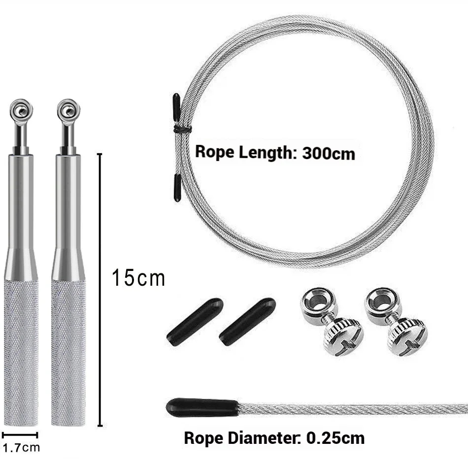 360-Grad-Kugellager-Springseil – Jump Rope Speed Bearing Bewertung und Preis