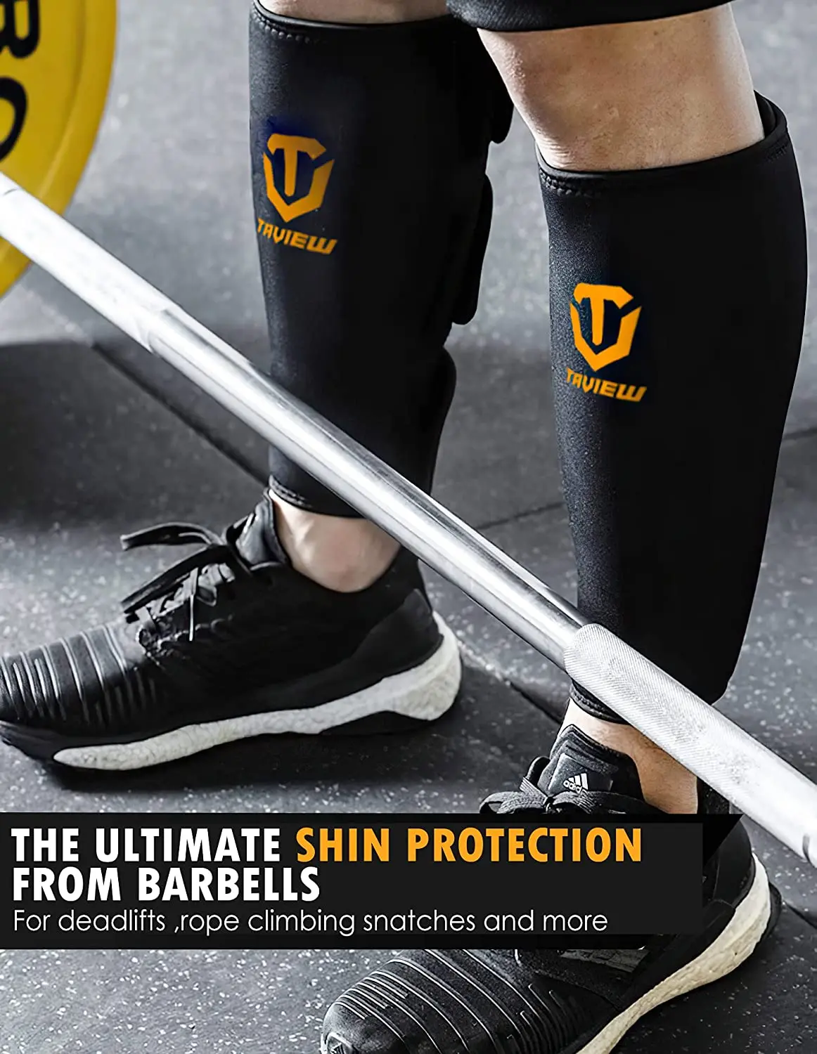 Gewichtheben Kreuzheben Schien – Shin Guard Crossfit Bewertung und Preis