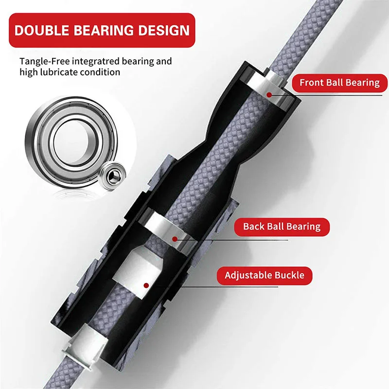 Ultraleichtes Rennseilspringen – Jump Rope Speed Bearing Bewertung und Preis