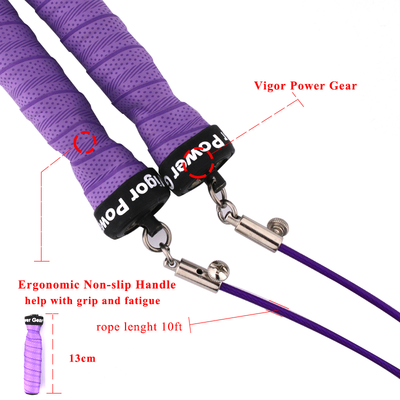 Vigor Power Gear Verstellbares – Jump Rope Speed Bearing Bewertung und Preis