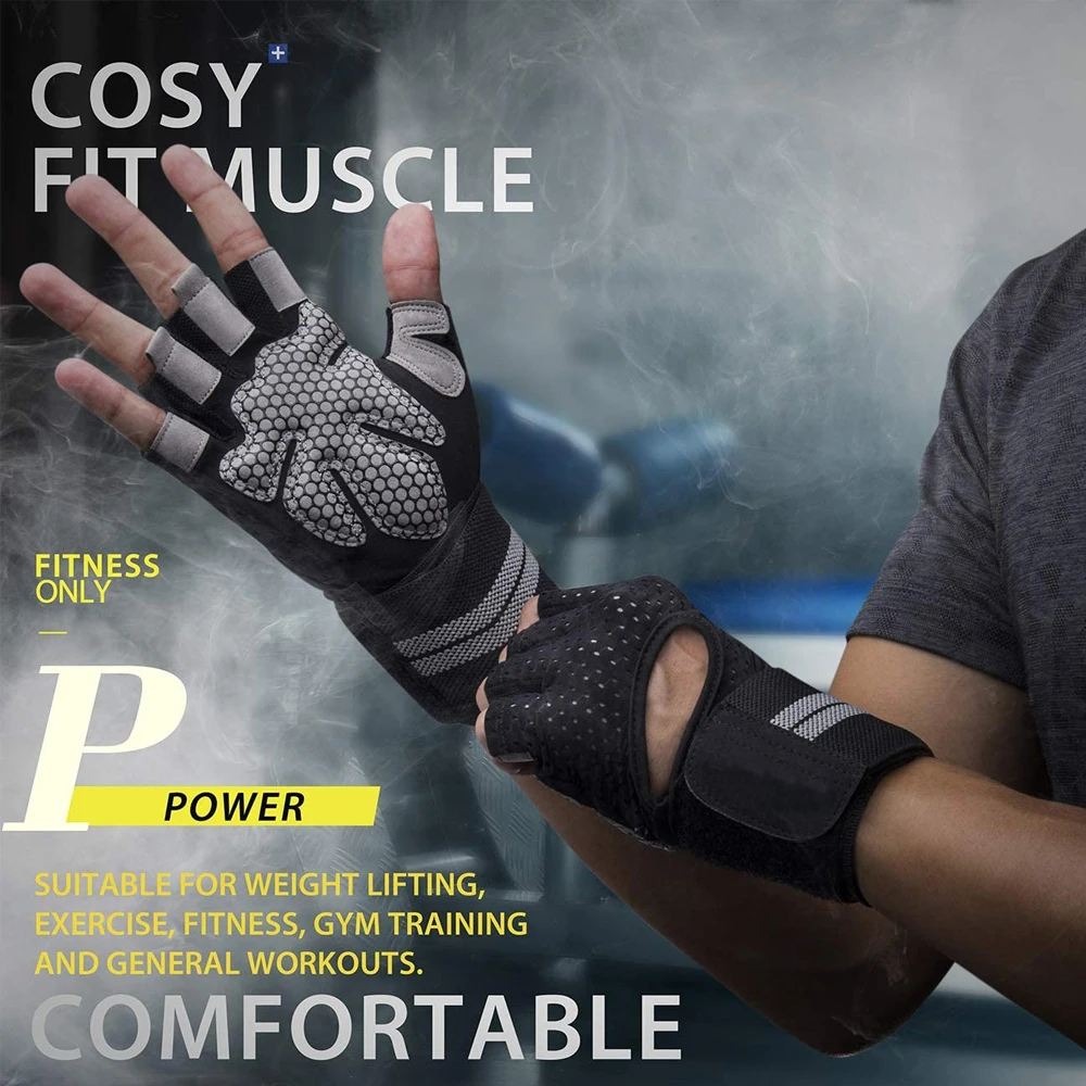 1 Paar Halbfinger-Fitness hand – Crossfit Workout With Equipment Bewertung und Preis
